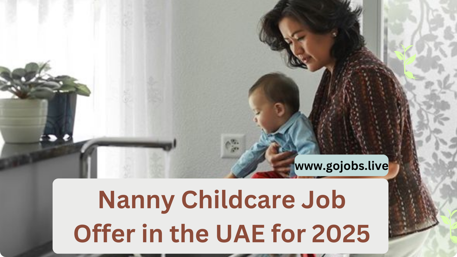 Nanny Childcare Job Offer in the UAE for 2025